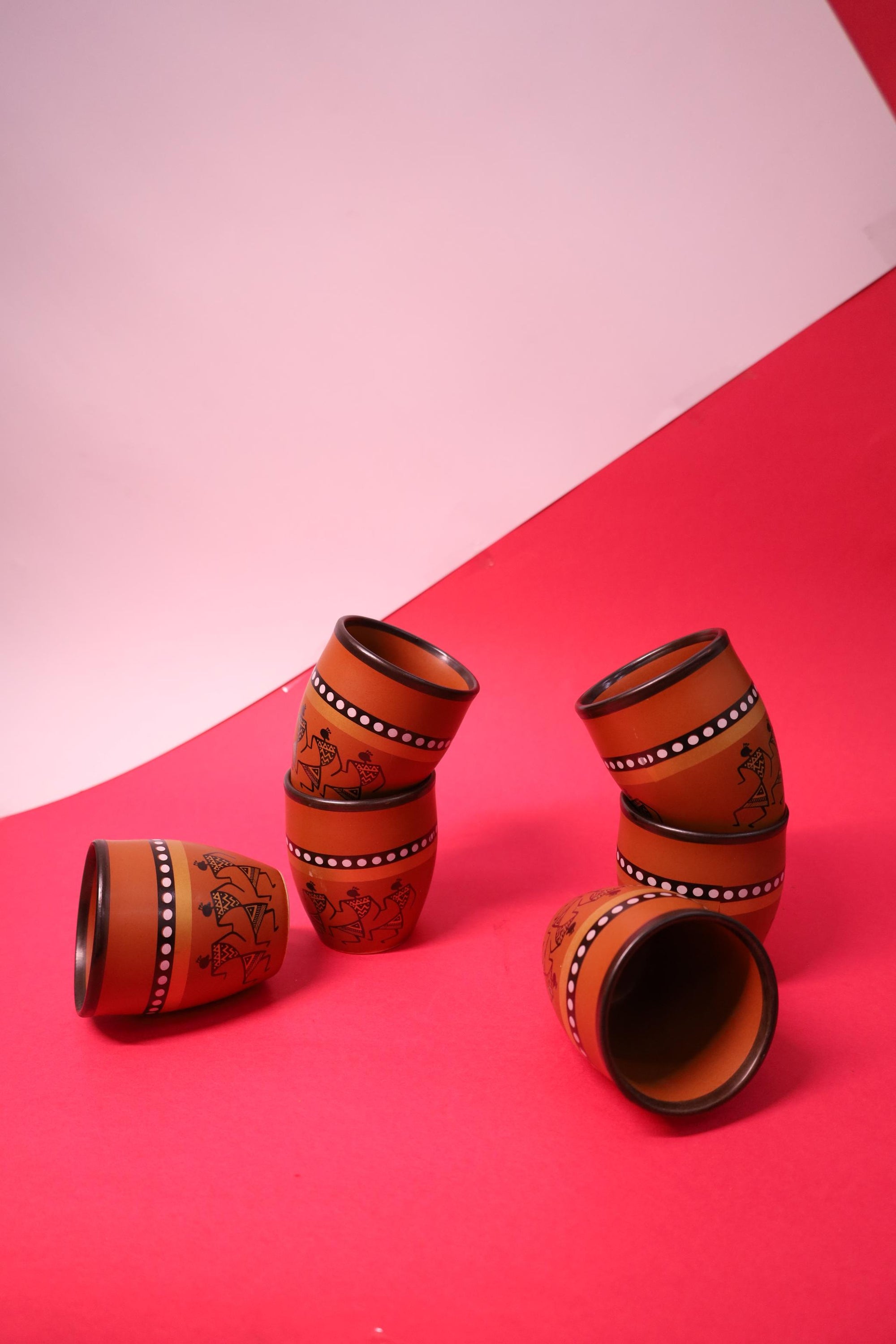 Terracotta Kullad Tea Cups