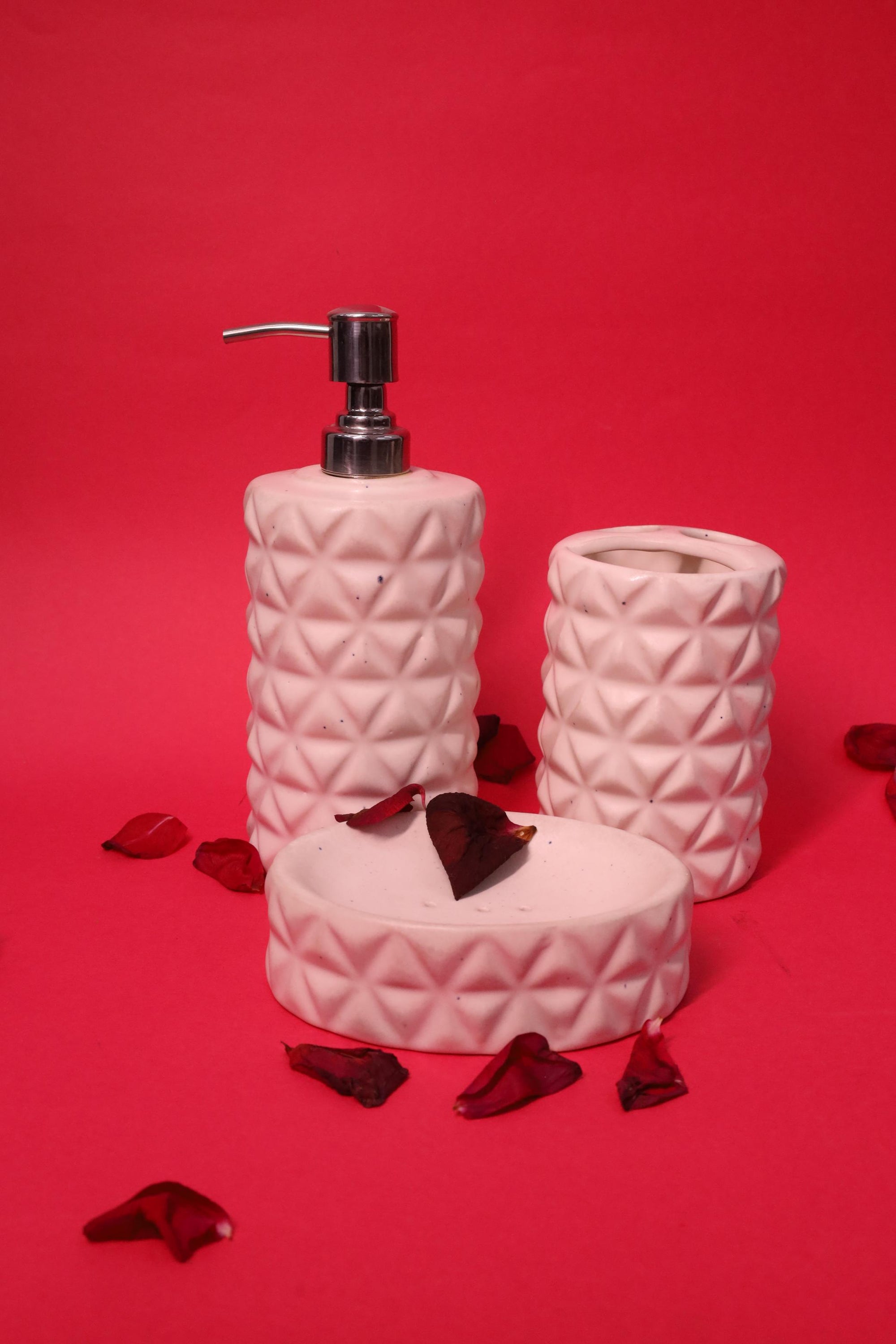 Ceramic Modern Bath Set Of 3