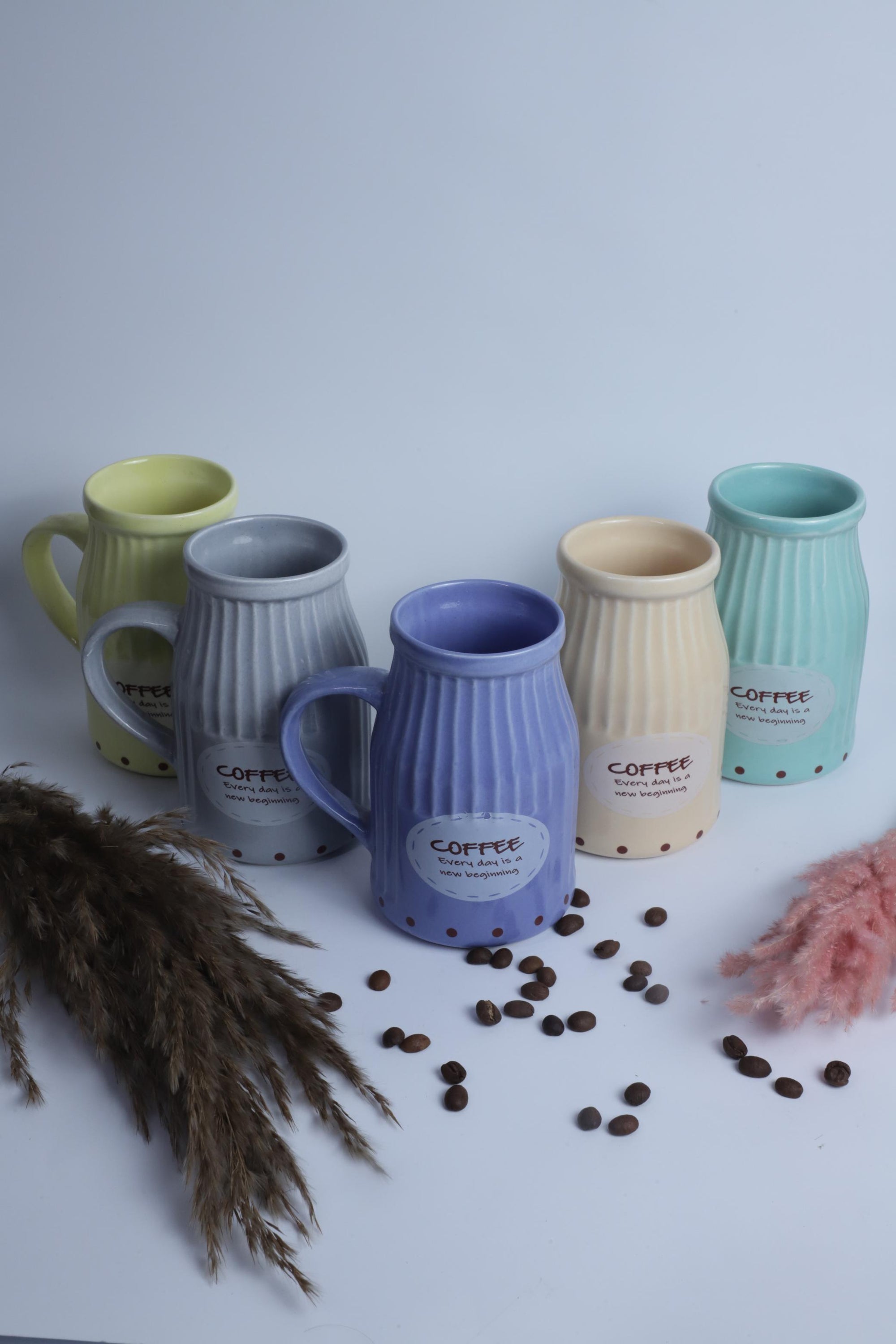 Ceramic Coffee Flask Can Tall Mugs
